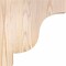 Ekena Millwork Newport Smooth Corbel, Douglas Fir, 3 1/2"W x 12"D x 12"H COR04X12X12NEW00SDF - alternate 4